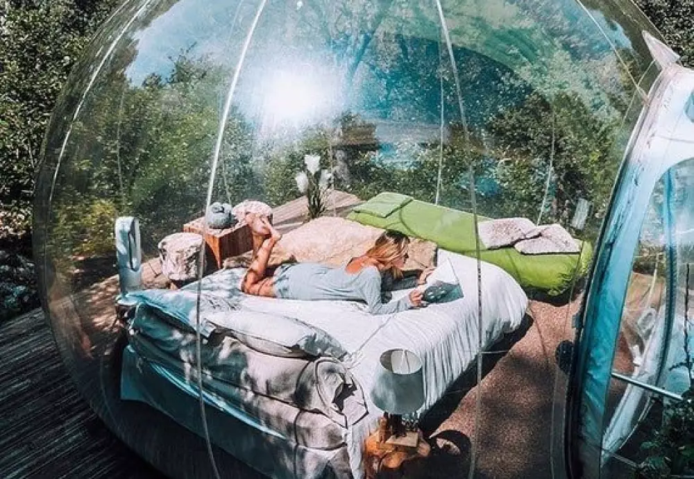 outdoor camping bubble tent